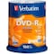 Verbatim Americas Verbatim 95102 DVD Recordable Media - DVD-R - 16x - 4.70 GB - 100 / Pack - Silver 95102 - alternate 1